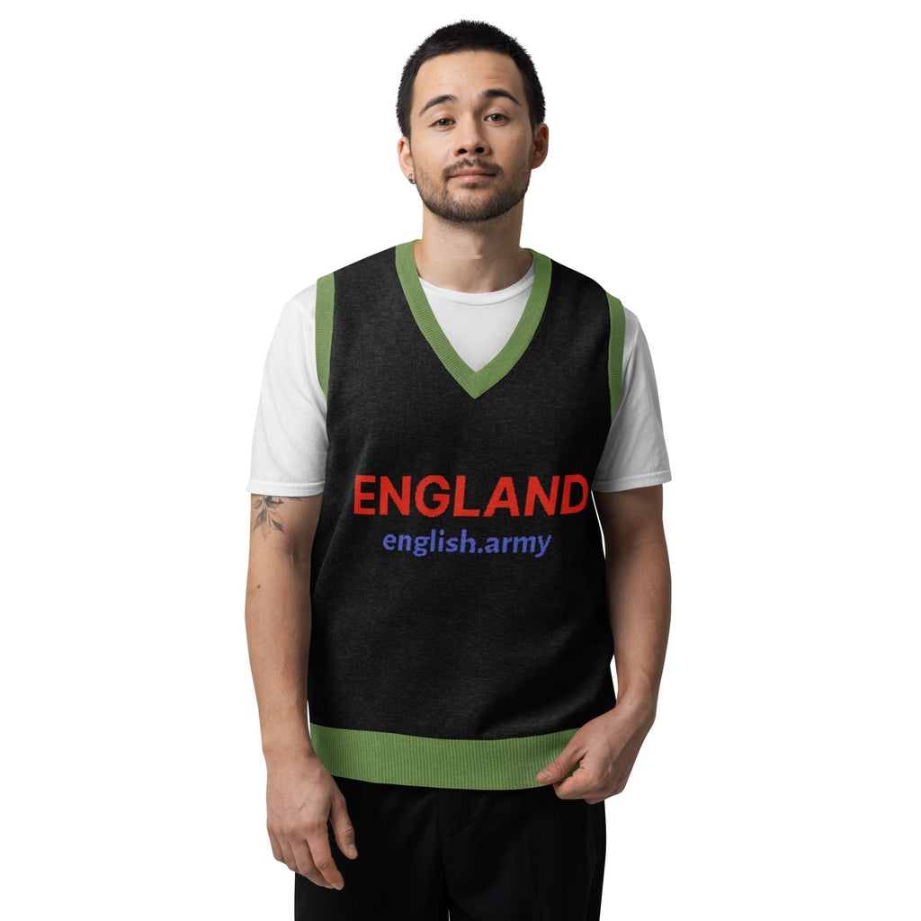 ENGLAND - Knit V-neck Vest