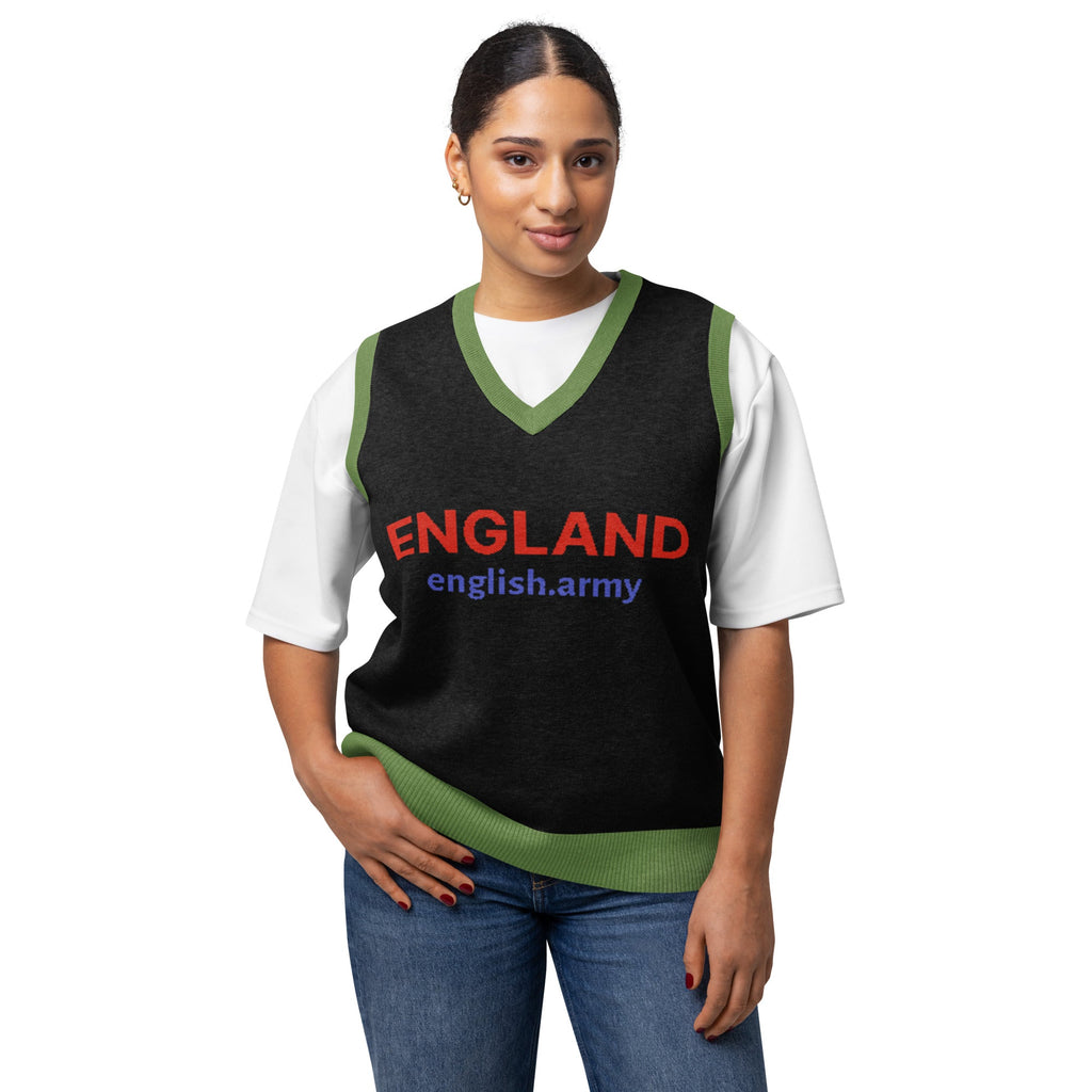 ENGLAND - Knit V-neck Vest