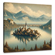 Lake Bled Nostalgia Canvas