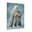 Polar Bear Elegance Canvas