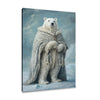 Polar Bear Elegance Canvas