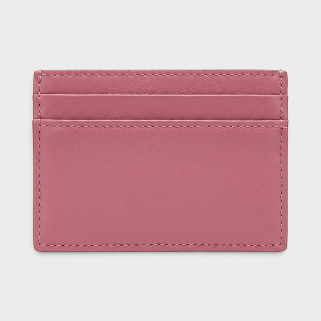 Étui à cartes Medusa matelassé rose