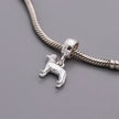 Labrador Silver Dog Charm