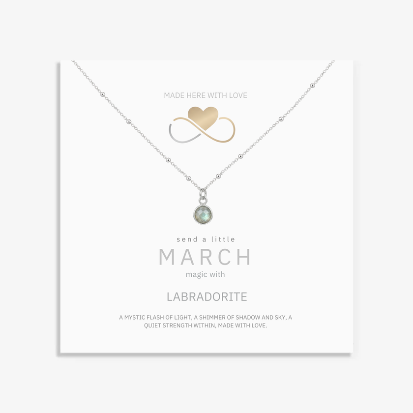 Labradorite Necklace March Birthstone
