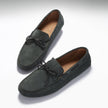 Laced Driving Loafers, racing green suede