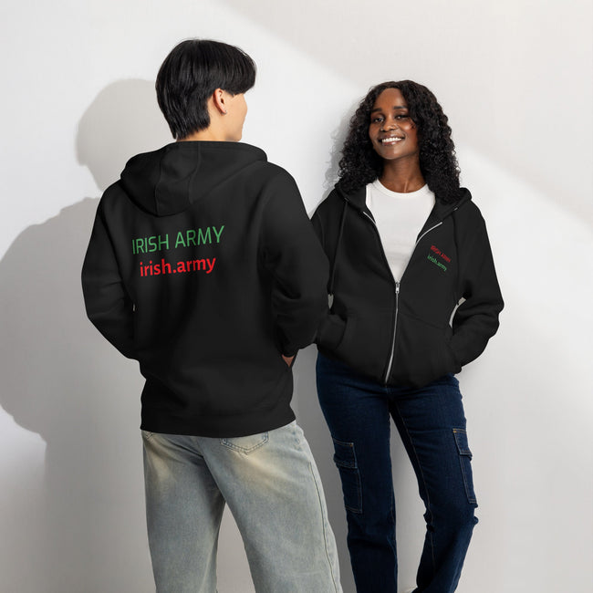 Irish Army - Premium Full Zip Hoodie