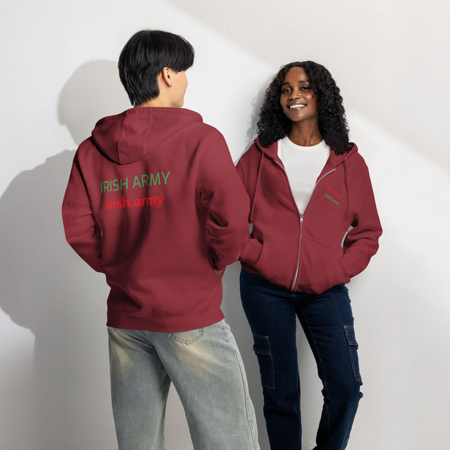 Irish Army - Premium Full Zip Hoodie