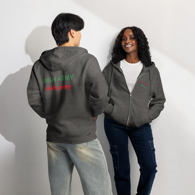 Irish Army - Premium Full Zip Hoodie