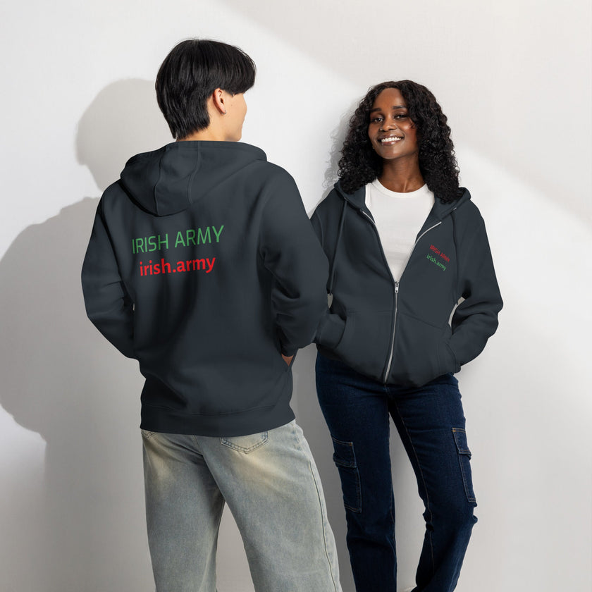 Irish Army - Premium Full Zip Hoodie