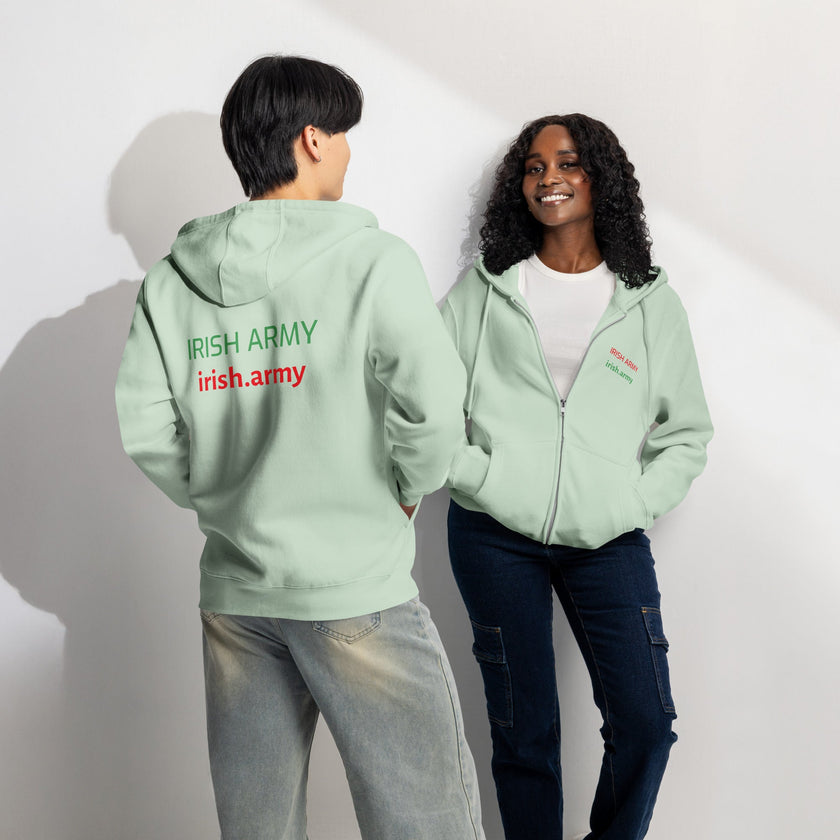 Irish Army - Premium Full Zip Hoodie