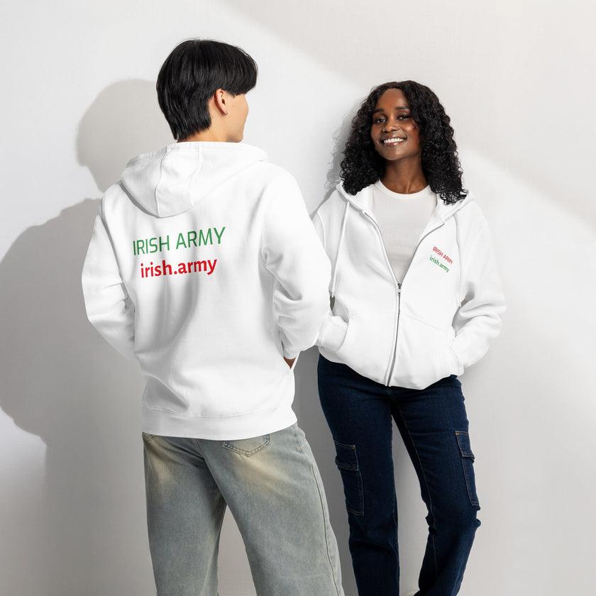 Irish Army - Premium Full Zip Hoodie