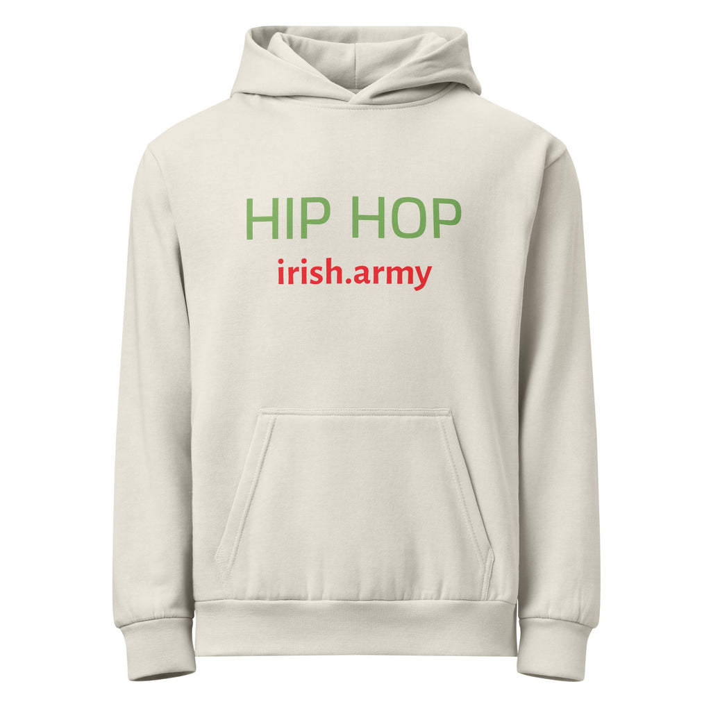 HIP HOP - Urban garment-dyed hoodie