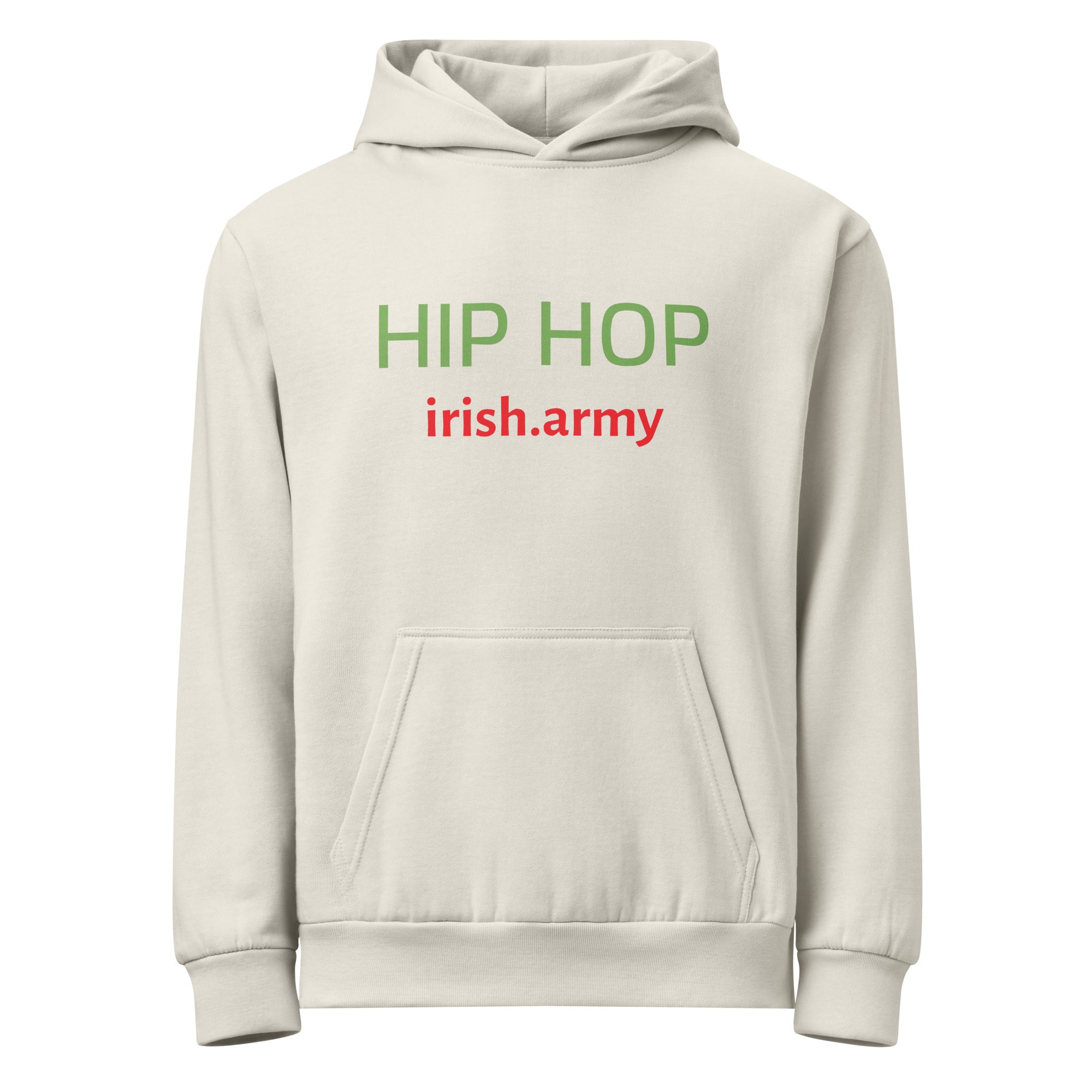 HIP HOP - Urban garment-dyed hoodie