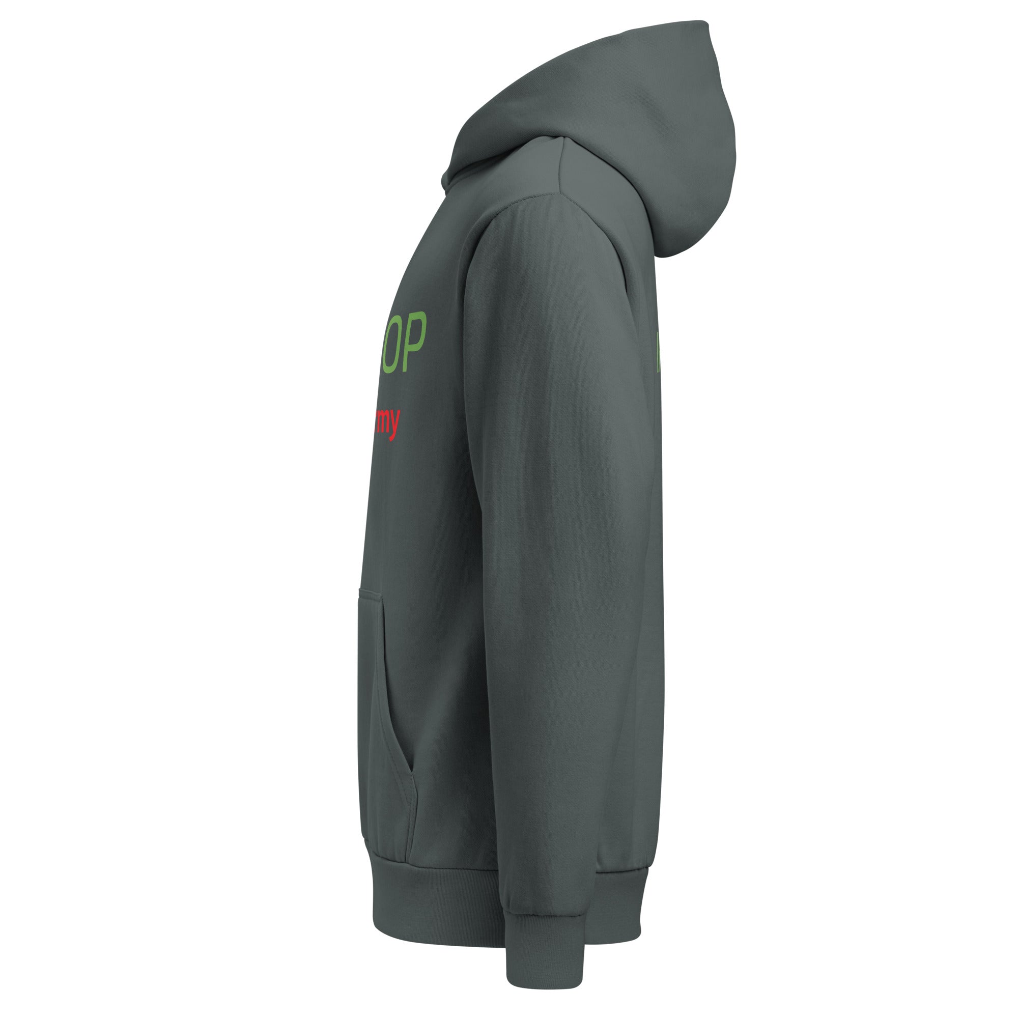 HIP HOP - Urban garment-dyed hoodie