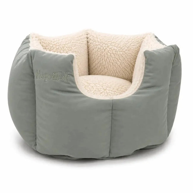 Cama para perros Fortress grande, impermeable y de forro polar - Lista para enviar