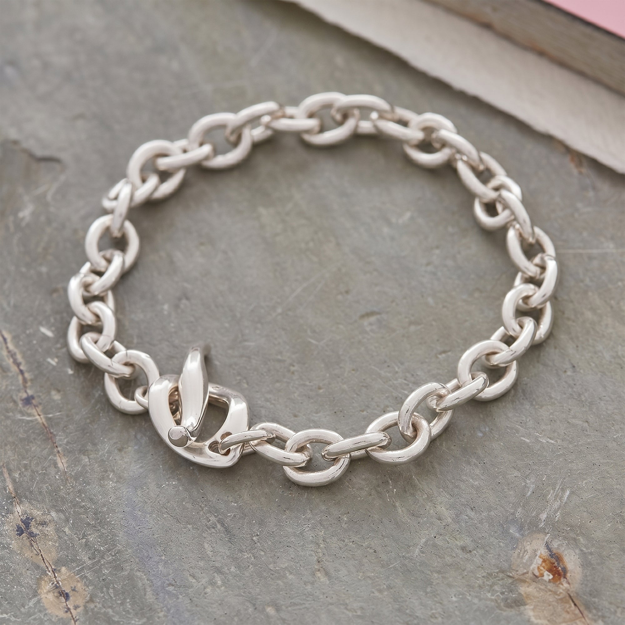 Pulsera de plata con dijes de por vida