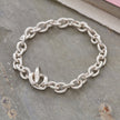 Pulsera de plata con dijes de por vida