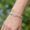 Pulsera de plata con dijes de por vida
