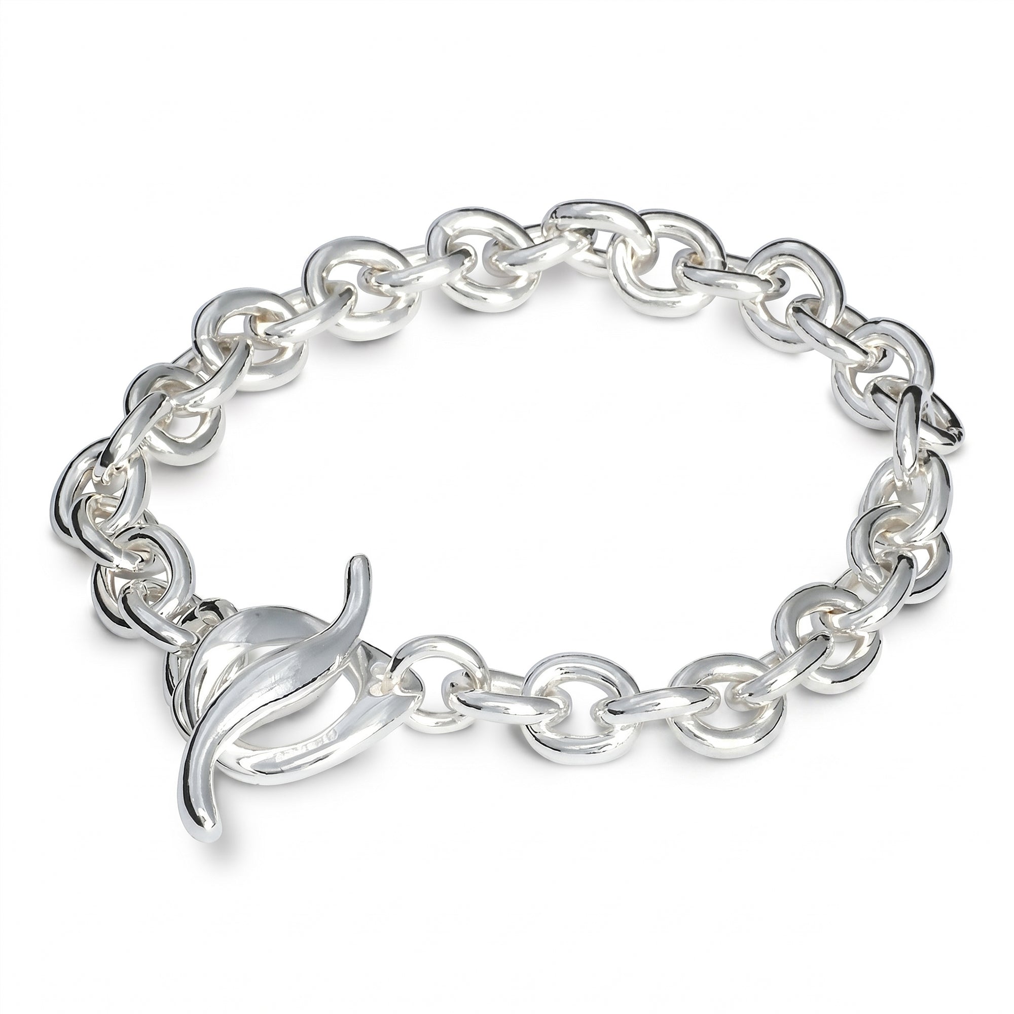 Pulsera de plata con dijes de por vida