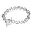Pulsera de plata con dijes de por vida