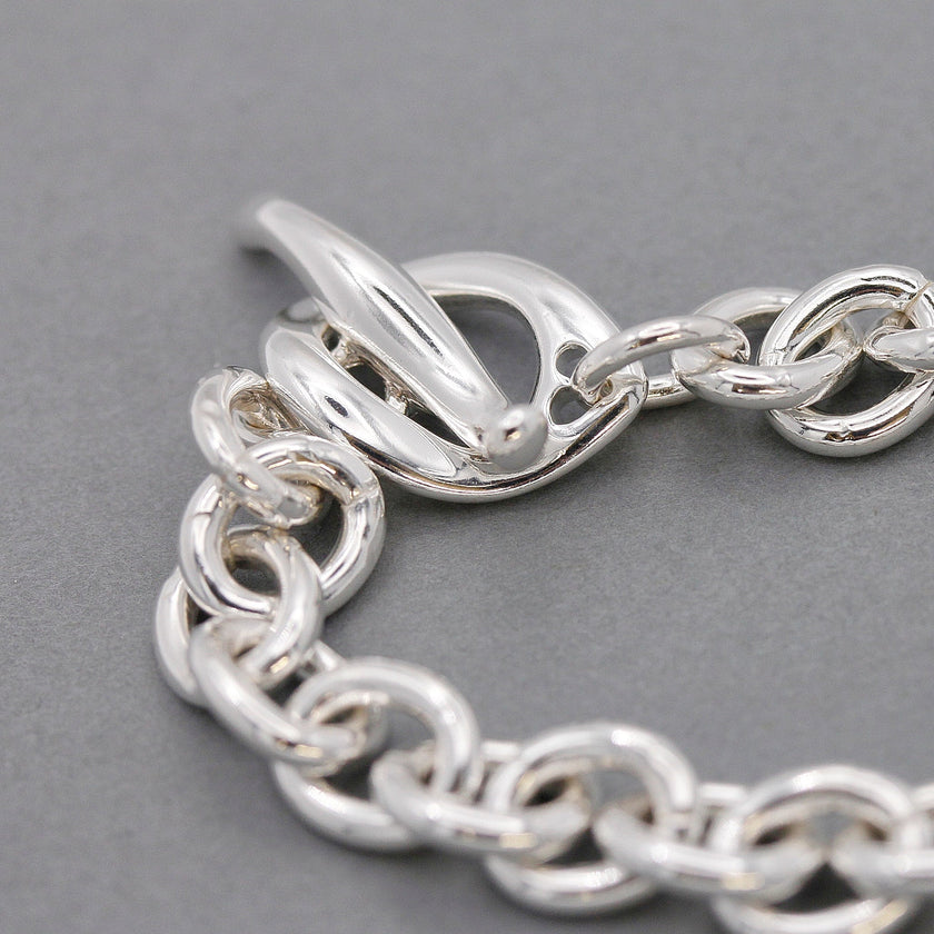 Pulsera de plata con dijes de por vida