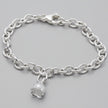Lily Of The Valley Flower Silver Charm