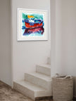 Little Red Boat - Giclée Watercolour Print