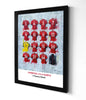 Liverpool FC 20/21 Champions Shirts - A2 Signed Limited Edition Prints