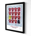 Liverpool 19/20 Champions A3 Framed Print – Iconic Shirt Wall Art