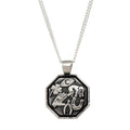 Good Luck Symbols Personalised Silver Necklace