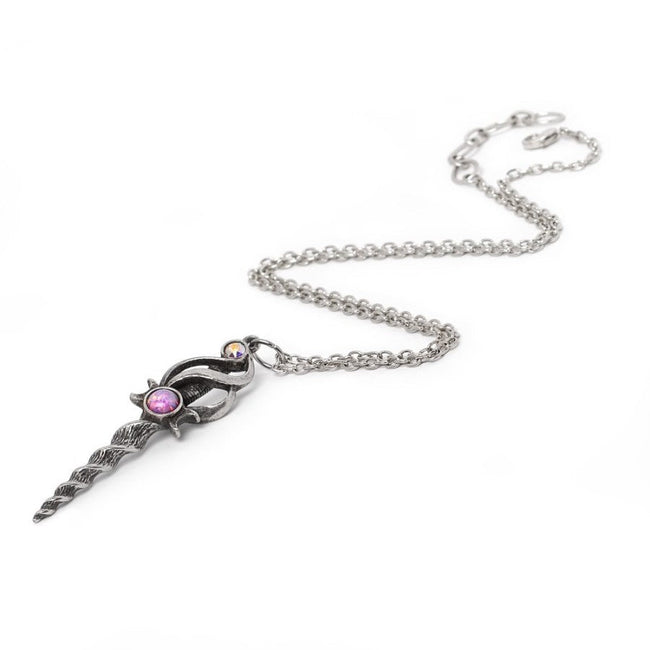 Alchemy Gothic Lunacorn Wand Pendant