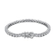 Luxe Sterling Silver 4mm Tennis bracelet