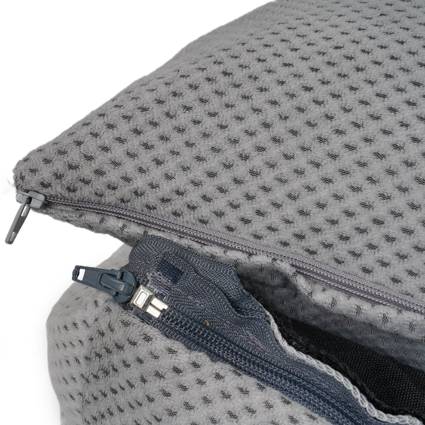 THE HIGHCLERE | LUXUS-HUNDEBETT MIT VISCOSCHAUM UND NACKENROLLE