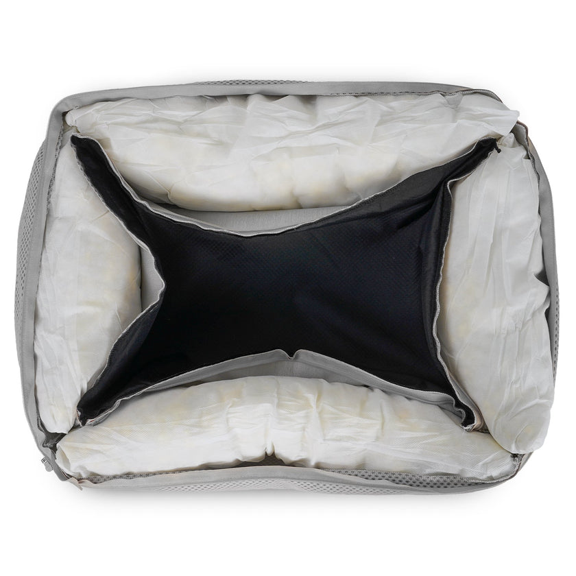 THE HIGHCLERE | LUXUS-HUNDEBETT MIT VISCOSCHAUM UND NACKENROLLE
