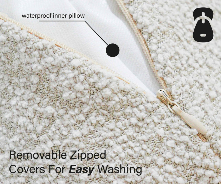 THE COTSWOLD | LUXURY HIGH WALL BOUCLE DOG BED