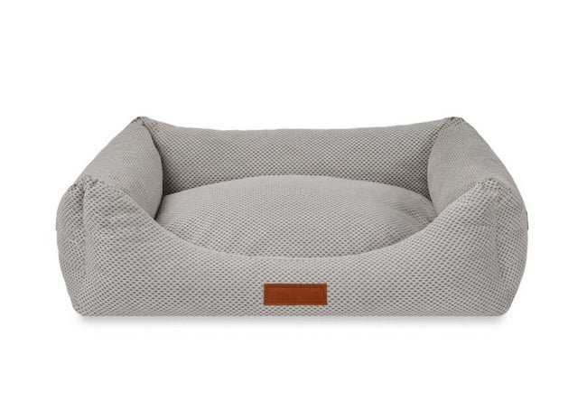 THE HIGHCLERE | LUXUS-HUNDEBETT MIT VISCOSCHAUM UND NACKENROLLE