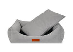 THE HIGHCLERE | LUXUS-HUNDEBETT MIT VISCOSCHAUM UND NACKENROLLE