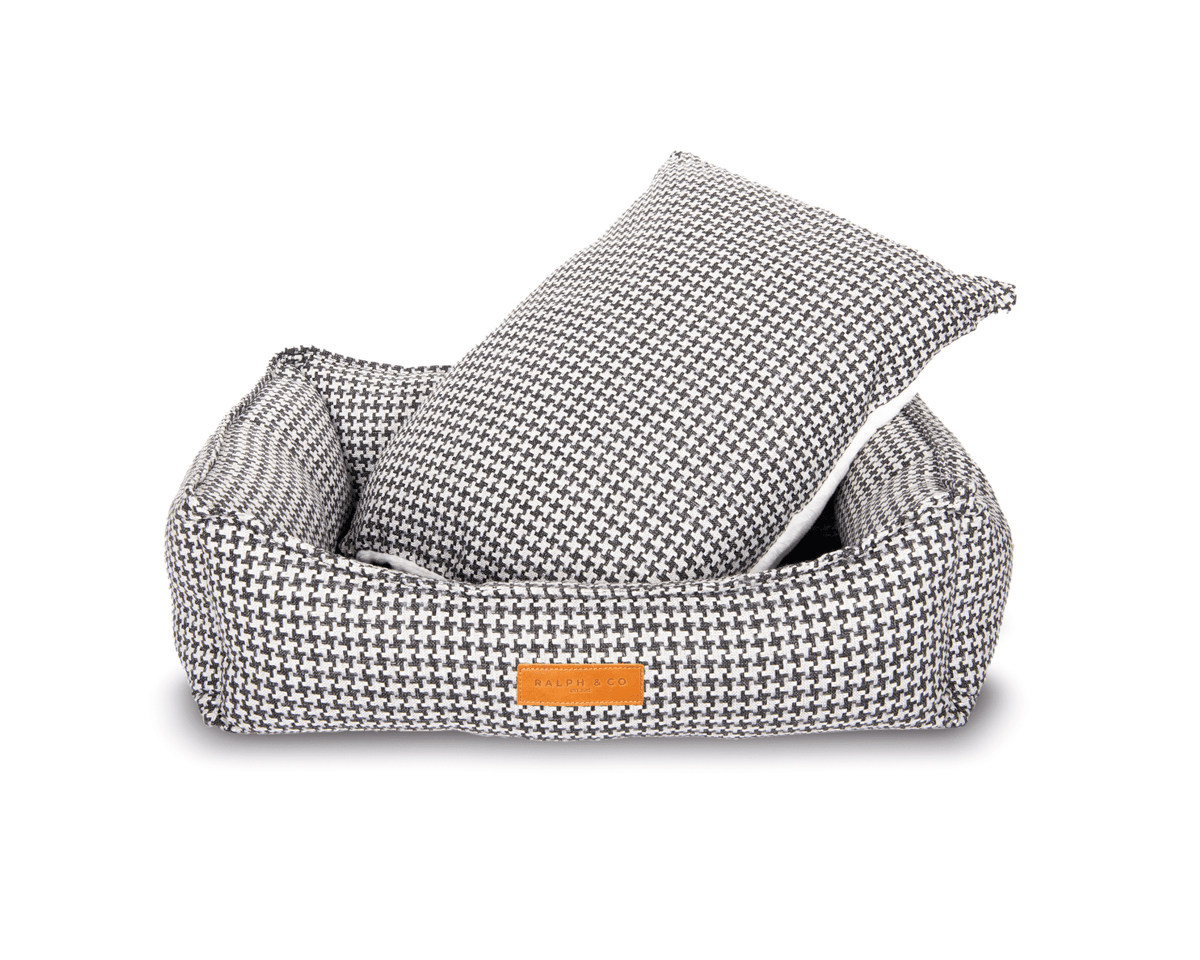 THE KENSINGTON | LUXURIÖSES HUNDEBETT MIT HAHNENTRITT UND KOPFTEIL