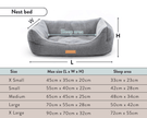 THE RICHMOND | LUXURY GREEN BOLSTER DOG BED