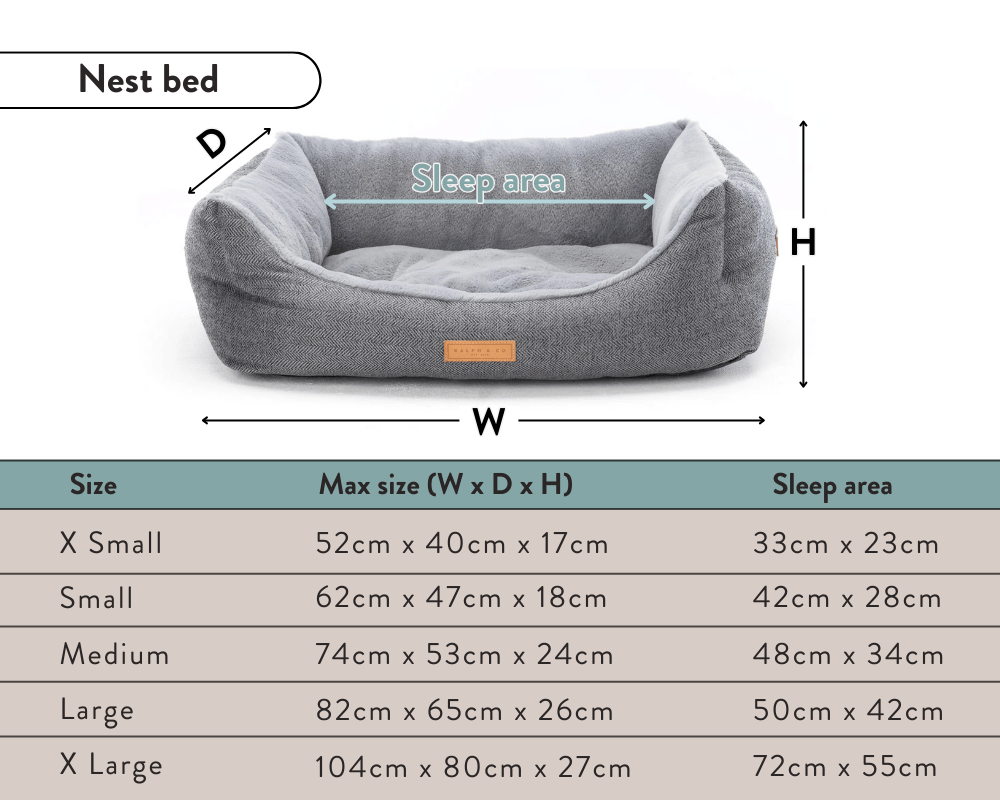 THE KENSINGTON | LUXURIÖSES HUNDEBETT MIT HAHNENTRITT UND KOPFTEIL