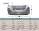 THE KENSINGTON | LUXURIÖSES HUNDEBETT MIT HAHNENTRITT UND KOPFTEIL