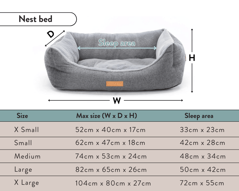 THE KENSINGTON | LUXURIÖSES HUNDEBETT MIT HAHNENTRITT UND KOPFTEIL
