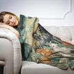 Lucky Running 7 Horses Blanket