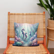 Seahorse Reef Cotton Cushion