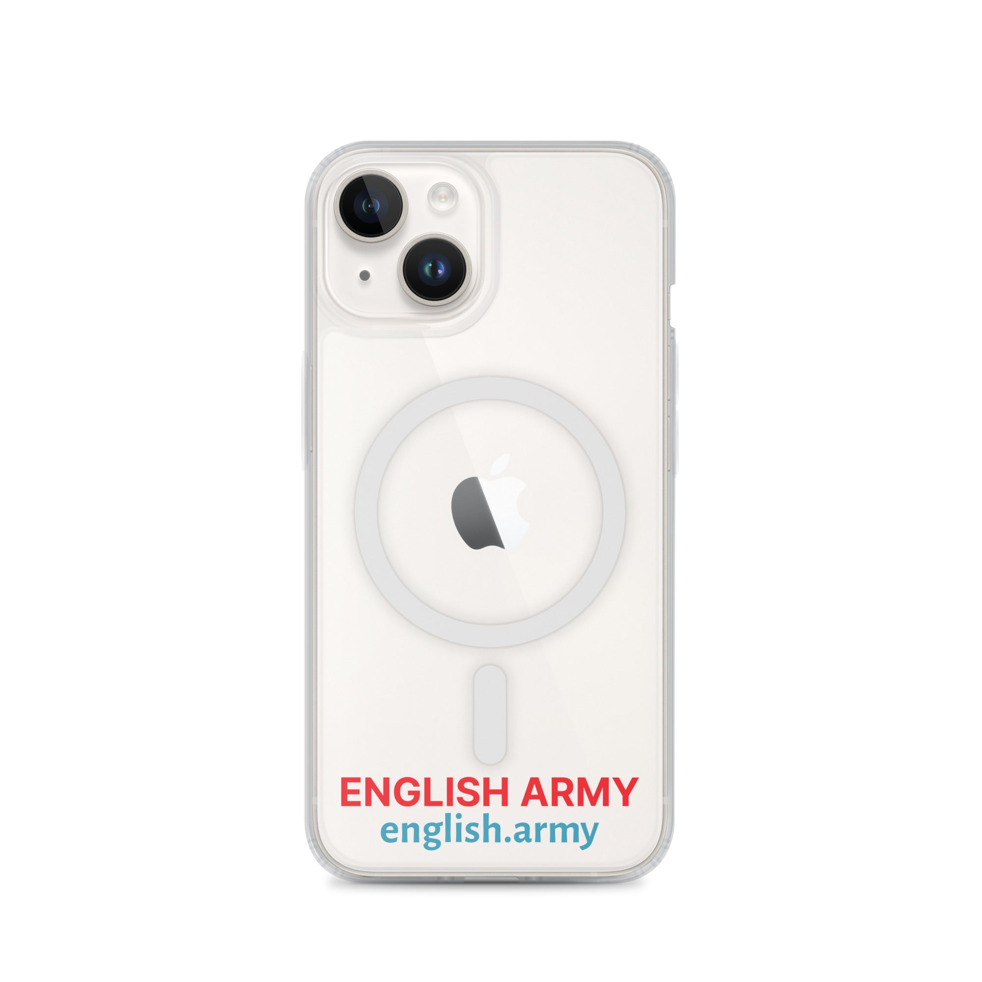 ENGLISH ARMY - MagSafe® Clear Case For iPhone®