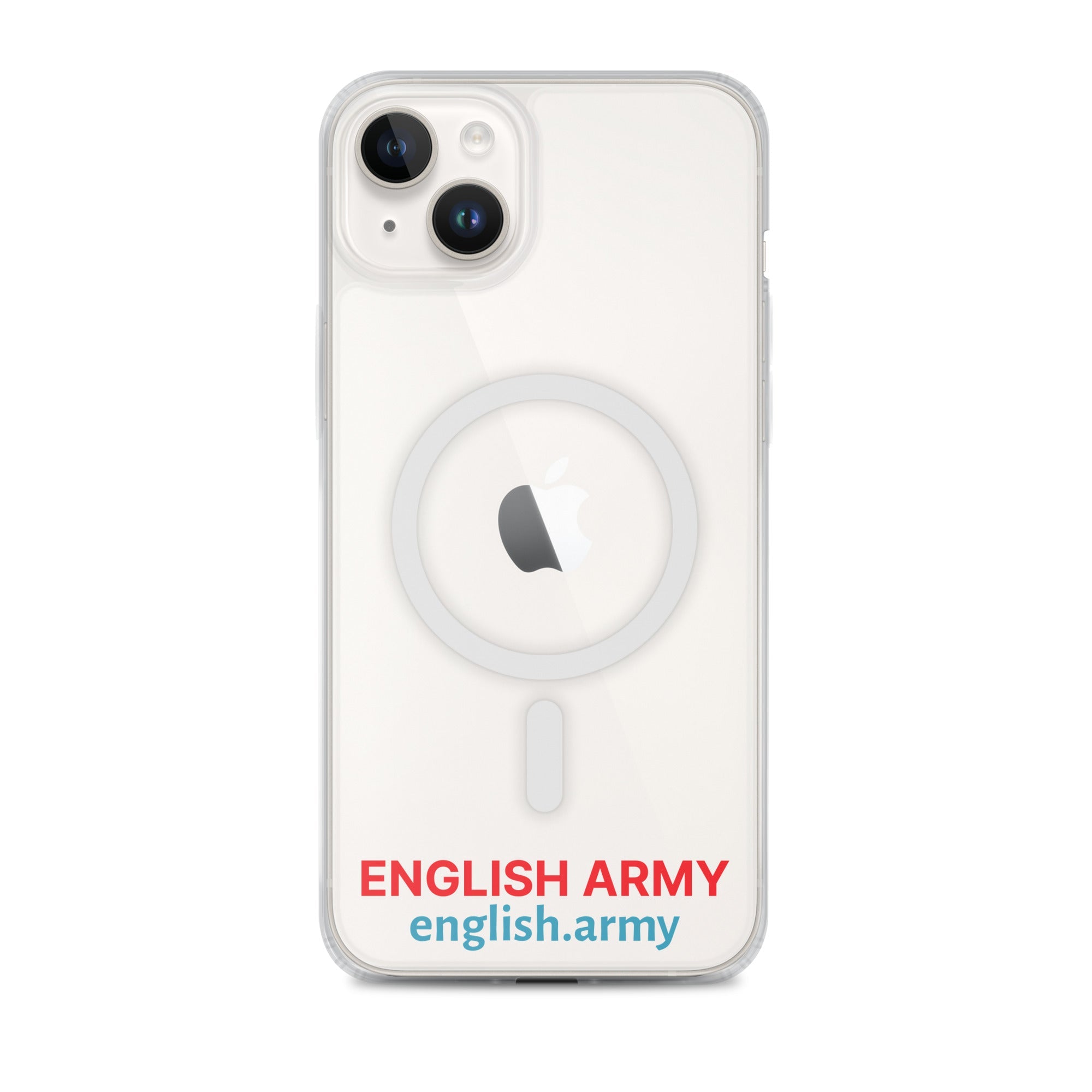 ENGLISH ARMY - MagSafe® Clear Case For iPhone®