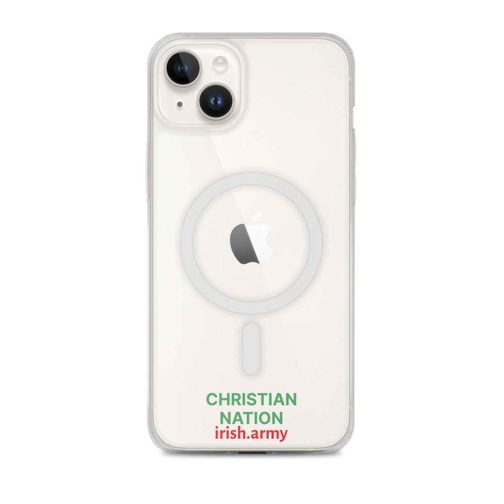 Christian Nation - MagSafe® Clear Case for iPhone®