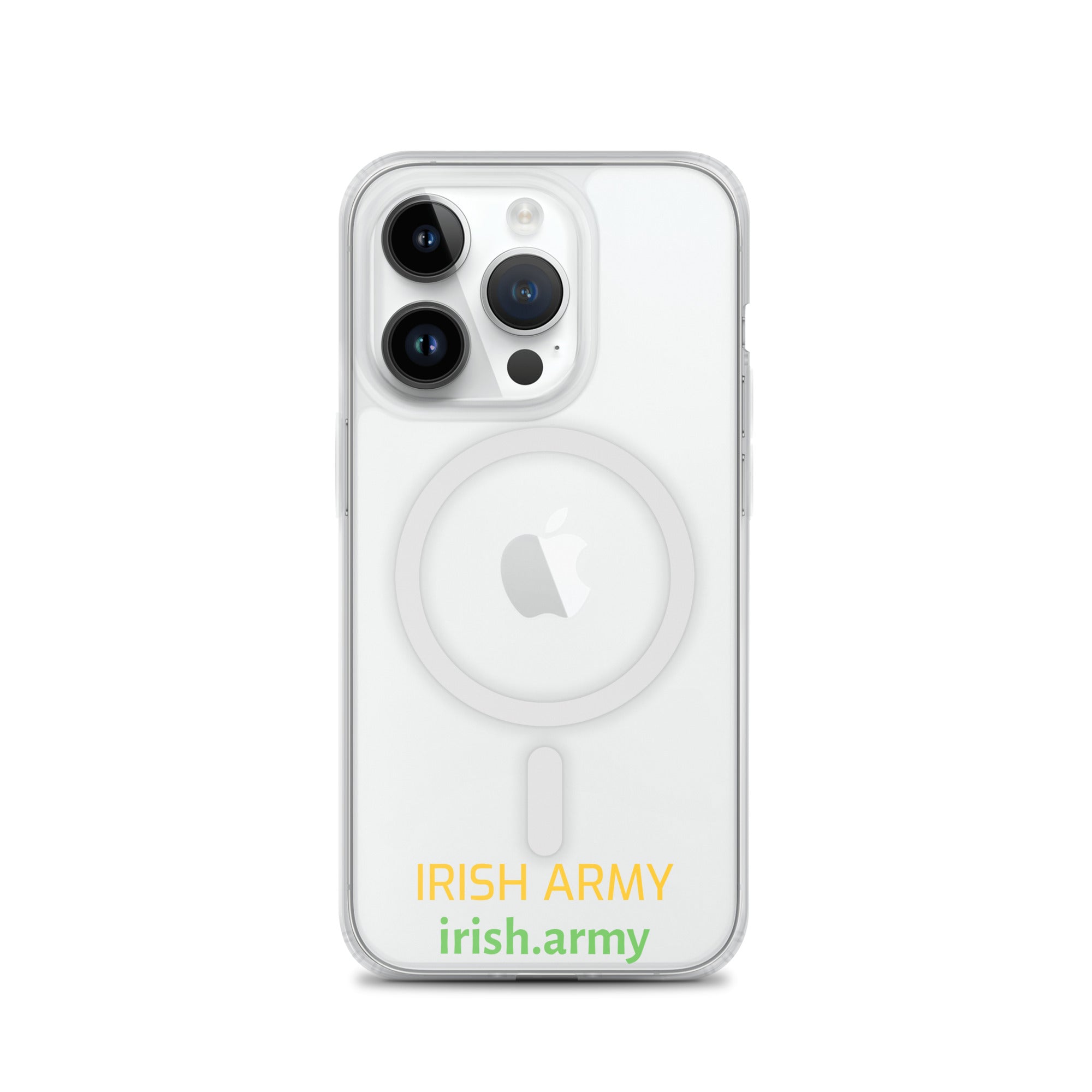 Ejército irlandés - Funda transparente MagSafe® para iPhone®