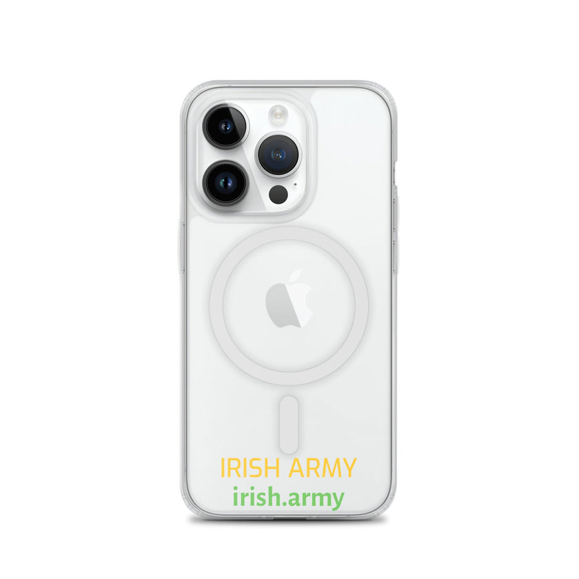 Ejército irlandés - Funda transparente MagSafe® para iPhone®