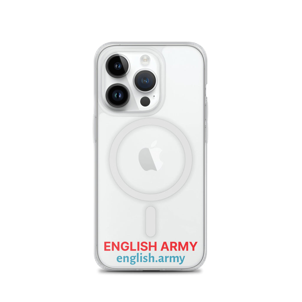 ENGLISH ARMY - MagSafe® Clear Case For iPhone®